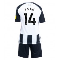 Fotbalové Dres Newcastle United Alexander Isak #14 Dětské Domácí 2024-25 Krátký Rukáv (+ trenýrky)